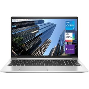 hp probook 450 g8 business laptop, 15.6″ fhd ips display, intel core i5-1135g7 quad-core processor, 16gb ddr4 ram, 512gb pcie ssd, webcam, hdmi, backlit keyboard, rj-45, wi-fi, windows 11 pro, silver