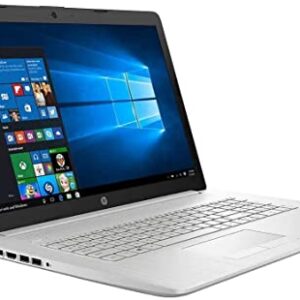 New HP 17 Laptop,17.3" FHD IPS Display, 11th Gen Intel Core i5-1135G7(Beats i7-8500), 16GB RAM, 512GB SSD, Wi-Fi 5, Bluetooth, HDMI, Webcam, Windows 11, Backlit Keyboard, Natural Silver 9H