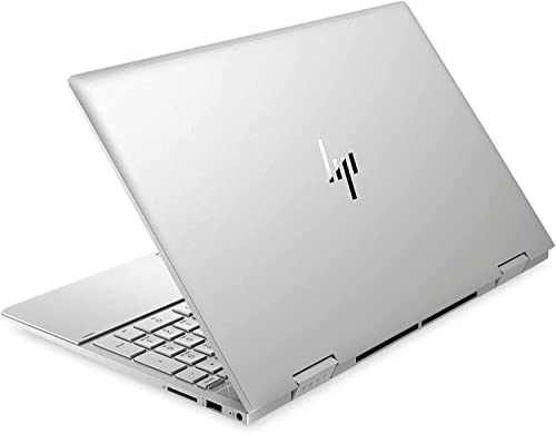 HP Envy x360 2-in-1 15.6" FHD Touchscreen Laptop, Intel Core i5-1135G7, 16GB RAM 512GB SSD, Wi-Fi, Bluetooth, HDMI, Webcam, Backlit Keyboard, Fingerprint Reader, Windows 11 Home, Natural Silver