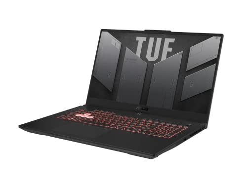 ASUS 2022 TUF A17 17.3" FHD 144Hz Gaming Laptop, AMD Ryzen 7-6800H Processor, 32GB DDR5 RAM, 1TB PCIe SSD, Backlit Keyboard, GeForce RTX 3060 6G DDR6, HD Webcam, Windows 11, Gray, 32GB USB Card