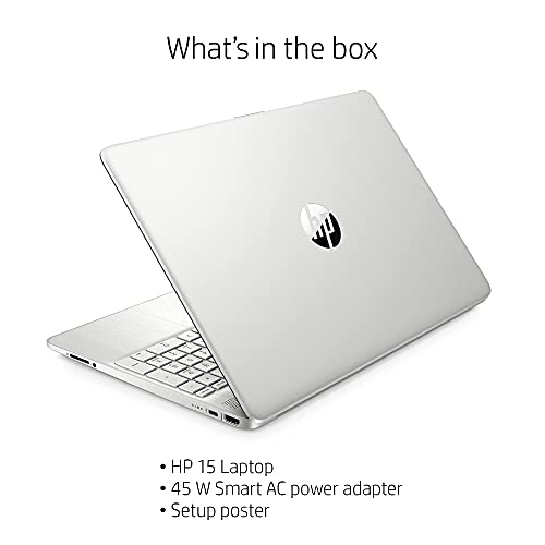 HP Latest 15.6'' Laptop (2022)- AMD Ryzen 3 3250U (Surpass i3-1115G4) - FHD 1920x1080 - 16GB DDR4 Memory 256GB NVMe SSD - Type-C - HDMI - Wi-Fi - Bluetooth 5.0 - Webcam - Silver - Windows 11 Pro