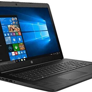 HP 2019 17.3" HD+ Flagship Home & Business Laptop, Intel Quad Core i5-8265U Processor Upto 3.9GHz, 8GB RAM, 256GB SSD, DVD-RW, WiFi, HDMI, GbE LAN, Bluetooth, Windows 10, Black