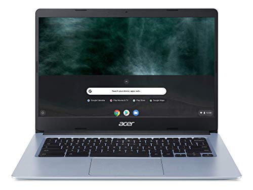 Acer Chromebook 314, Intel Celeron N4000, 14" HD Display, 4GB LPDDR4, 64GB eMMC, Gigabit WiFi, Google Chrome, CB314-1H-C34N