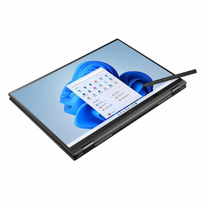 LG 2022 Gram 16 2-in-1 Laptop: 12th Gen Core i7-1260P, 16" WQXGA (2560x1600) Touchscreen, 16GB RAM, 512GB SSD, Stylus, Windows 11-16T90Q (Renewed)