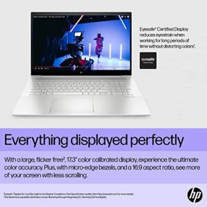 HP Envy Laptop, 17.3" Full HD Touchscreen, 12th Gen Intel Core i7-1260P, 32GB RAM, 2TB PCIe SSD, IR Camera, Backlit Keyboard, HDMI, Wi-Fi 6, Windows 11 Home, Silver