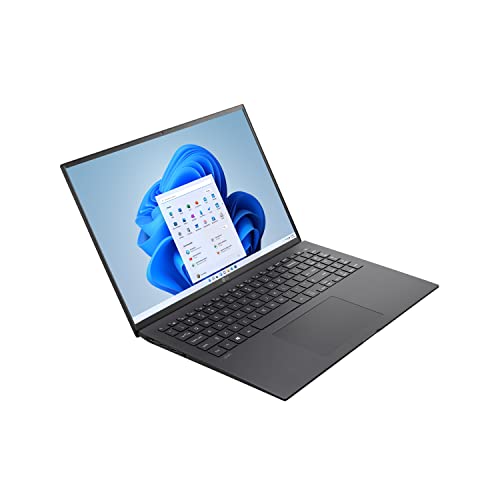 LG Gram 16Z90P Laptop 16" Ultra-Lightweight, (2560 x 1600), Intel Evo 11th gen CORE i7 , 16GB RAM, 256GB SSD, Windows 11 Home, 22 Hour Battery, Alexa Built-in, 2X USB-C, HDMI, USB-A - Black