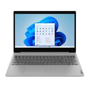 lenovo ideapad 3i 15.6″ hd touchscreen laptop, 11th gen intel core i3-1115g4, 8gb memory, 256gb ssd, webcam, wi-fi 6, bluetooth, windows 11 home, platinum grey