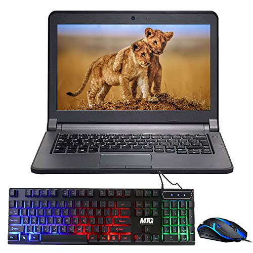 13.3 Inch Laptop HD Screen, Intel Core i5 4th Gen Processor, 8GB DDR3 RAM, 120GB SSD, HDMI, Inbuilt Webcam, HDMI, Wi-Fi, Bluetooth, Windows 10 Pro (Renewed)