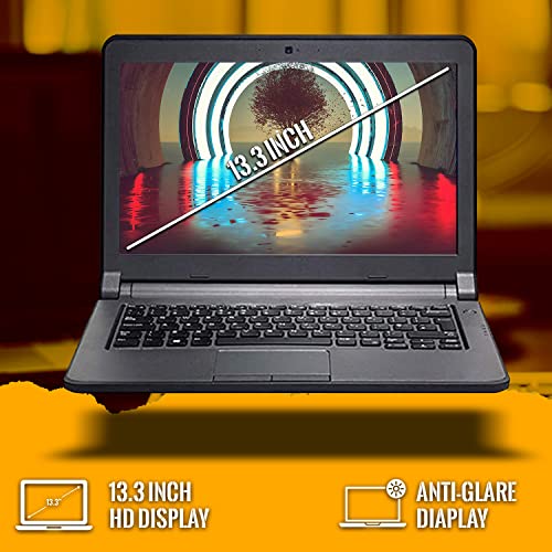 13.3 Inch Laptop HD Screen, Intel Core i5 4th Gen Processor, 8GB DDR3 RAM, 120GB SSD, HDMI, Inbuilt Webcam, HDMI, Wi-Fi, Bluetooth, Windows 10 Pro (Renewed)