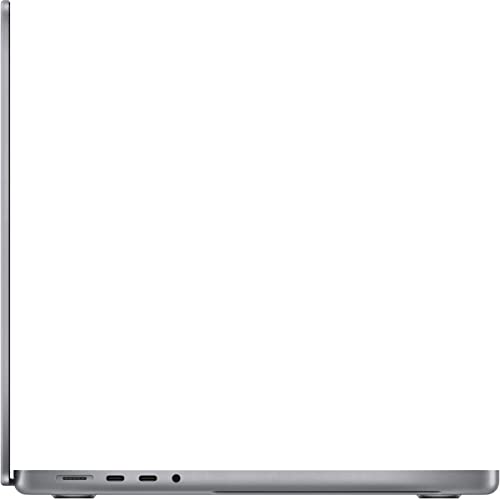 Apple MacBook Pro 14" with Liquid Retina XDR Display, M1 Max Chip with 10-Core CPU and 24-Core GPU, 32GB Memory, 512GB SSD, Space Gray, Late 2021