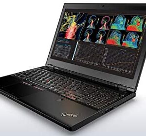 Lenovo ThinkPad P50 Mobile Workstation Laptop - Windows 10 Pro - Intel i7-6820HQ, 16GB RAM, 512GB SSD, 15.6-inch FHD IPS (1920x1080) Display, NVIDIA Quadro M2000M (Renewed)