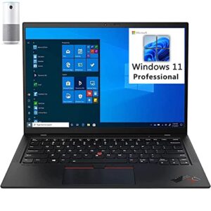 lenovo thinkpad x1 carbon gen 9 14″ wuxga 400nits business laptop, intel quad-core i7-1185g7 up to 4.8ghz, 16gb lpddr4x ram, 512gb pcie ssd, wifi6, bluetooth 5.2, windows 11 pro, conference webcam