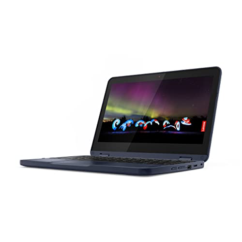 Lenovo - 300W Gen 3 - 2-in-1 Educational Computer - Laptop for Students - AMD 3015e Dual-Core Processor - 11.6" HD Touchscreen Display - 4GB Memory - 64GB Storage - Windows 10 Pro