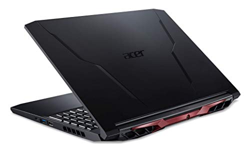 Acer Nitro 5 AN515-45-R21A Gaming Laptop, AMD Ryzen 5 5600H Hexa-Core Processor | NVIDIA GeForce RTX 3060 GPU | 15.6" FHD 144Hz IPS Display | 16GB DDR4 | 512GB NVMe SSD | WiFi 6 | RGB Keyboard