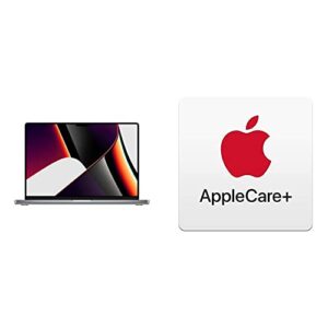 apple 2021 macbook pro (16-inch, m1 max chip with 10‑core cpu and 32‑core gpu, 32gb ram, 1tb ssd) – space gray applecare+ for 16-inch macbook pro (m1)