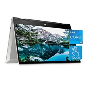 HP Pavilion x360 14” Touchscreen Laptop, 11th Gen Intel Core i5-1135G7, 8 GB RAM, 256 GB SSD Storage, Full HD IPS Display, Windows 10 Home OS, Long Battery Life, Work & Streaming (14-dw1024nr, 2021)