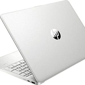 HP 15.6" HD 1366 x 768 IPS Premium Laptop | Intel Core i3-11154G | Intel UHD Graphics | HDMI | Wi-Fi 6 | Windows 10 Home | Silver (Silver, 8GB RAM | 256GB SSD)