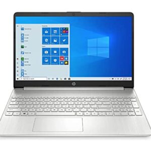 HP 15.6" HD 1366 x 768 IPS Premium Laptop | Intel Core i3-11154G | Intel UHD Graphics | HDMI | Wi-Fi 6 | Windows 10 Home | Silver (Silver, 8GB RAM | 256GB SSD)