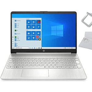 HP 15.6" HD 1366 x 768 IPS Premium Laptop | Intel Core i3-11154G | Intel UHD Graphics | HDMI | Wi-Fi 6 | Windows 10 Home | Silver (Silver, 8GB RAM | 256GB SSD)