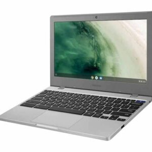 SAMSUNG Chromebook 4 Laptop 11.6'' HD LED (1366 x 768), Intel Celeron Processor N4020 Processor, Intel UHD Graphics 600, 4GB RAM, 160GB Storage(32GB eMMC+MTC 128GB SD Card), Chrome OS, Platinum Titan