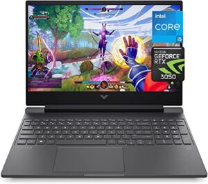 hp victus gaming laptop, 15.6 inch fhd display, 12th gen intel core i5-12500h 12core processor, nvidia geforce rtx 3050, 32gb ram, 1tb ssd, bluetooth, windows 11 home, bundle with jawfoal