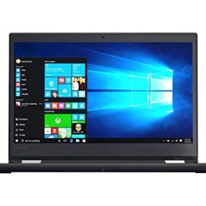 Lenovo ThinkPad Yoga 370 Touch Laptop with Intel Core i5-7300U, 8GB DDR4 RAM, 256GB SSD - 13.3" - Black - 20JH002AUS (Renewed)