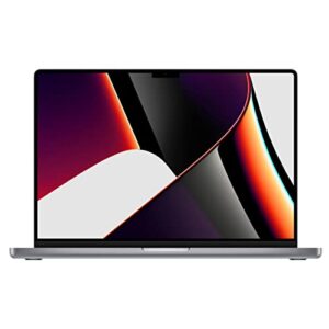 apple macbook pro 16″ with liquid retina xdr display, m1 pro chip with 10-core cpu and 16-core gpu, 32gb memory, 2tb ssd, space gray, late 2021
