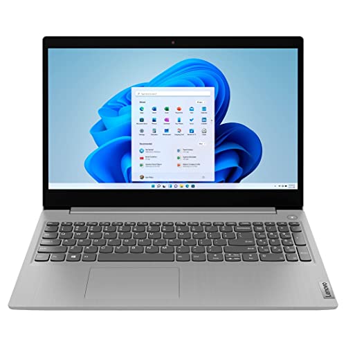 Lenovo IdeaPad 3i 15.6" FHD Laptop, Core i3-1115G4 up to 4.10 GHz, 8GB DDR4 RAM, 256GB PCIe SSD, HDMI, USB, WiFi, Keypad, SD Card Reader, Webcam, FP Reader, Platinum Gray, Win 11