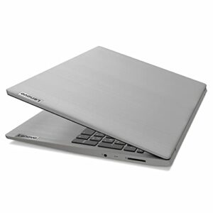 Lenovo IdeaPad 3i 15.6" FHD Laptop, Core i3-1115G4 up to 4.10 GHz, 8GB DDR4 RAM, 256GB PCIe SSD, HDMI, USB, WiFi, Keypad, SD Card Reader, Webcam, FP Reader, Platinum Gray, Win 11