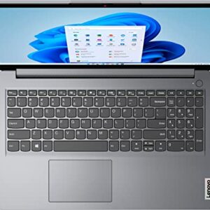 Lenovo 2023 Flagship 15.6" IdeaPad 1 Laptop, AMD Dual-core Athlon 3050U Processor (Up to 3.10 GHz), 8GB RAM, 384GB SSD (256GB NVMe + 128GB eMMC), Wi-Fi 6, 10+ Hours Battery, Win 11+HubxcelAccessory