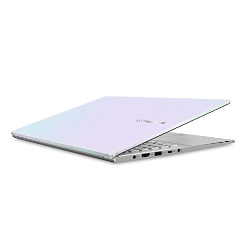 ASUS VivoBook S15 S533 Thin and Light Laptop, 15.6” FHD Display, Intel Core i7-1165G7 CPU, 16GB DDR4 RAM, 512GB PCIe SSD, Fingerprint Reader, Wi-Fi 6, Windows 10 Home, Dreamy White, S533EA-DH74-WH