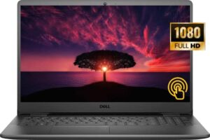 dell inspiron 15.6” fhd touchscreen business laptop, intel core i5-1035g1 (beats i7-7500u) up to 3.6ghz, windows 10 pro, 1tb hdd 16gb ram, media card reader, bluetooth, ac wifi, 15-15.99 inches