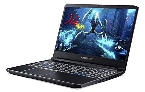 Acer Predator Helios 300 Gaming Laptop PC, 15.6" Full HD 144Hz 3ms IPS Display, Intel i7-9750H, GeForce GTX 1660 Ti 6GB, 16GB DDR4, 256GB NVMe SSD, Backlit Keyboard, PH315-52-78VL