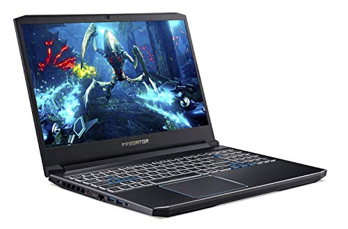 Acer Predator Helios 300 Gaming Laptop PC, 15.6" Full HD 144Hz 3ms IPS Display, Intel i7-9750H, GeForce GTX 1660 Ti 6GB, 16GB DDR4, 256GB NVMe SSD, Backlit Keyboard, PH315-52-78VL