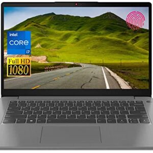 Lenovo New Ideapad 3 14inch FHD Portable Laptop, Intel Core i5-1135G7(Quad-Core, Up to 4.2GHz), 12GB RAM, 1TB PCIe SSD, WiFi 6, Fingerprint Reader, Webcam, HDMI, Card Reader, Win11, GM Accessories