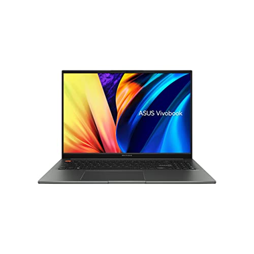 ASUS VivoBook S 16X Slim Laptop, 16" WUXGA (1920 x 1200) 16:10 Display, Intel Core i5-12500H CPU, 8GB RAM, 512GB SSD, Windows 11 Home, Midnight Black, S5602ZA-DB51