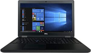 dell latitude 5580 workstation laptop | intel core i7 7th gen cpu | 32 gb ram – 1 tb ssd | 15.6″ display with webcam | wi-fi | bluetooth | hdmi port | microsoft office | windows 11 (renewed)