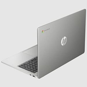 HP Chromebook 15.6 inch, Intel Pentium Silver N6000 Processor, Intel UHD Graphics, 4 GB Memory RAM, SSD, (Mineral Silver with a Matte Finish, 15a-na0030nr)