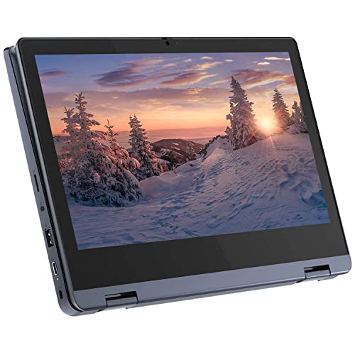 Newest Lenovo Flex 2-in-1 Convertible Chromebook, MediaTek MT8183 8-Core Processor, 11.6" HD IPS Touchscreen, 4GB RAM, 64GB eMMC, Webcam, Wi-Fi 5,Bluetooth, Chrome OS