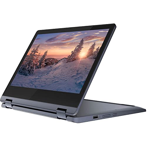 Newest Lenovo Flex 2-in-1 Convertible Chromebook, MediaTek MT8183 8-Core Processor, 11.6" HD IPS Touchscreen, 4GB RAM, 64GB eMMC, Webcam, Wi-Fi 5,Bluetooth, Chrome OS
