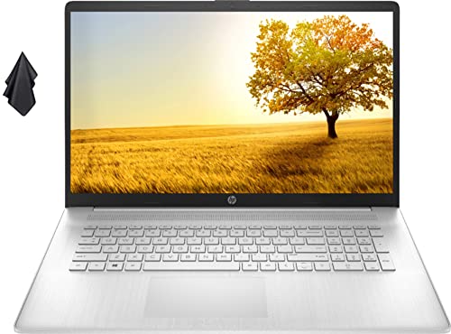 Newest HP Pavilion 17 Laptop, 17.3" HD+ Anti-Glare Screen, AMD Athlon Gold 3150U Processor, 32 GB RAM, 1 TB PCIe NVMe SSD, Long Battery Life, Webcam, Mics, WiFi, Windows 10 Home, Silver