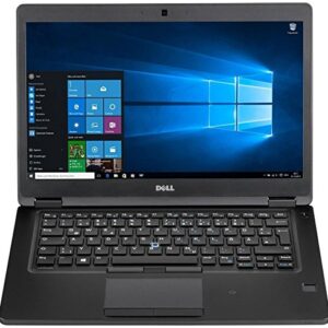 Dell Latitude 5480 14 Laptop, Intel Core i5 6300U 2.4Ghz, 16GB DDR4, 512GB M.2 SSD, USB Type-C, HDMI, Webcam, Windows 10 (Renewed)