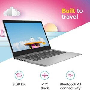 Lenovo IdeaPad 1 Laptop, 14" HD Anti-Glare Display, Intel Quad-Core Pentium Silver N5030 (Beat i3-1005G1), Intel UHD Graphics, 4GB RAM, 256GB PCIe SSD, 1 Year Microsoft 365, Windows 11 + PCM USB Card