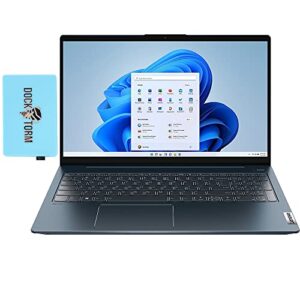 Lenovo IdeaPad 3 15.6" FHD Laptop (AMD Ryzen 7 5825U 8-Core, 12GB RAM, 512GB PCIe SSD, AMD Radeon, Backlit KB, FP, WiFi 6, BT 5.2, Win 11 Home) w/Special Edition Portable Dockztorm Data
