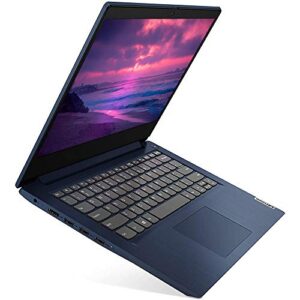 Lenovo IdeaPad 3 14" Laptop, 14.0" FHD 1920 x 1080 Display, AMD Ryzen 5 3500U Processor, 8GB DDR4 RAM, 256GB SSD, AMD Radeon Vega 8 Graphics, Narrow Bezel, Windows 10, 81W0003QUS, Abyss Blue