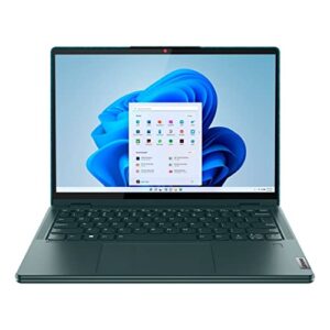 Lenovo Yoga 6 Touch 2-in-1 Laptop, 13.3" WUXGA (1920x1200), AMD 6-Core Ryzen 5 5500U (Beat i7-10850H), 8GB RAM, 512GB SSD, USB-C, HDMI, WiFi 6, Backlit, FP Reader, SPS HDMI Cable, Dark Teal, Win 11