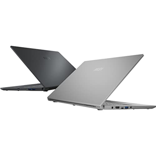 MSI Modern 15 15.6" Ultra Thin and Light Laptop AMD Ryzen 7-5700U UMA 8GB 512GB NVMe SSD Win10 - Carbon Gray (A5M-221)