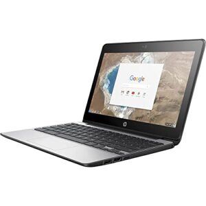 HP Chromebook 11 G5 11.6" 2GB 16GB eMMC Celeron® N3060 1.6GHz ChromeOS, Gray (Renewed)