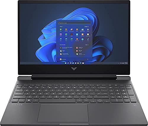 HP Victus 15.6" 144Hz FHD IPS Gaming Laptop Intel i7-12650H 10-Core, 16GB DDR4, 512GB SSD, RTX 3050 Ti 4GB GDDR6, Backlit Keyboard, WiFi 6, Bluetooth, HD Webcam, Win 11 Home w/Microfiber Cloth – New