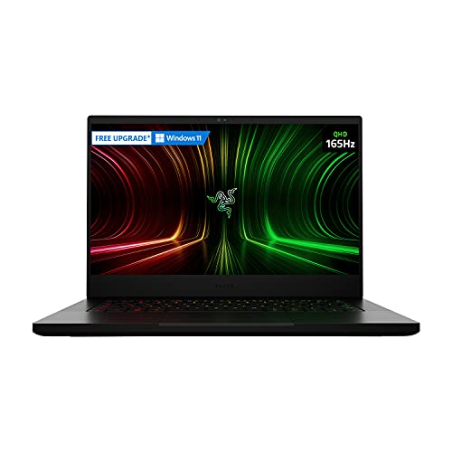 Razer Blade 14 Gaming Laptop: AMD Ryzen 9 5900HX 8 Core, NVIDIA GeForce RTX 3080, 14" QHD 165Hz, 16GB RAM, 1TB SSD - CNC Aluminum - Chroma RGB - THX Spatial Audio - Vapor Chamber Cooling